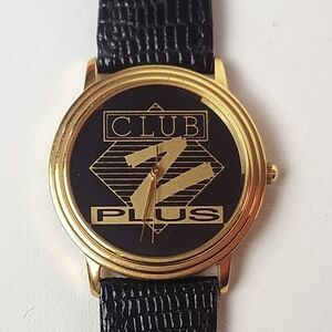 Zellers Club Z Plus Gold and Black Watch